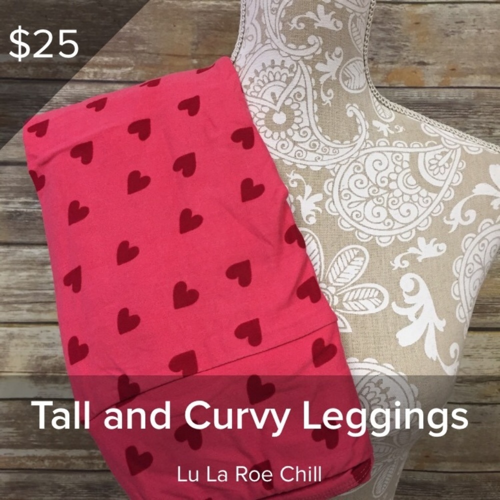 LuLaRoe Valentine's T/C Brand New